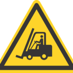 Sicherheitskennzeichen Warnzeichen Flurförderzeuge
